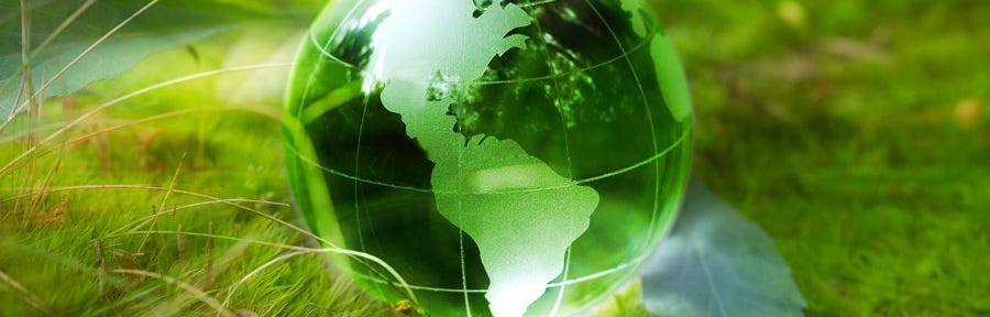 Globe-on-grass