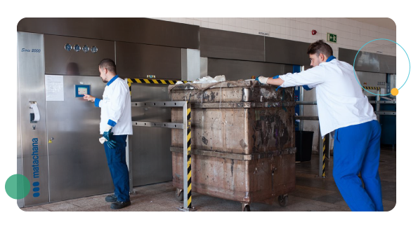 autoclave en la planta