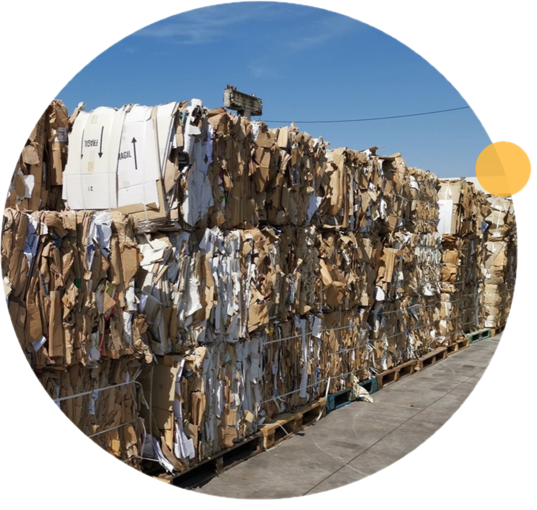 papel para reciclaje